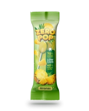 ZERO POP LOLLI ANANAS zuckerfrei & vegan | 70% weniger Kalorien | 40% Ballaststoffe